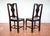Antique English Oak Jacobean Hall Side Dining Chairs, 1620, Set of 2 For Sale - Image 9 of 18