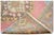 1960s Traditional Turkish Runner Hand Knotted Distressed Low Pile Pink Hallway Rug Kitchen Decor For Sale - Image 13 of 14