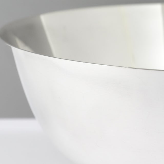 Vintage Sigvard Bernadotte Georg Jensen Modernist Sterling Silver Bowl No. 904 For Sale - Image 15 of 15