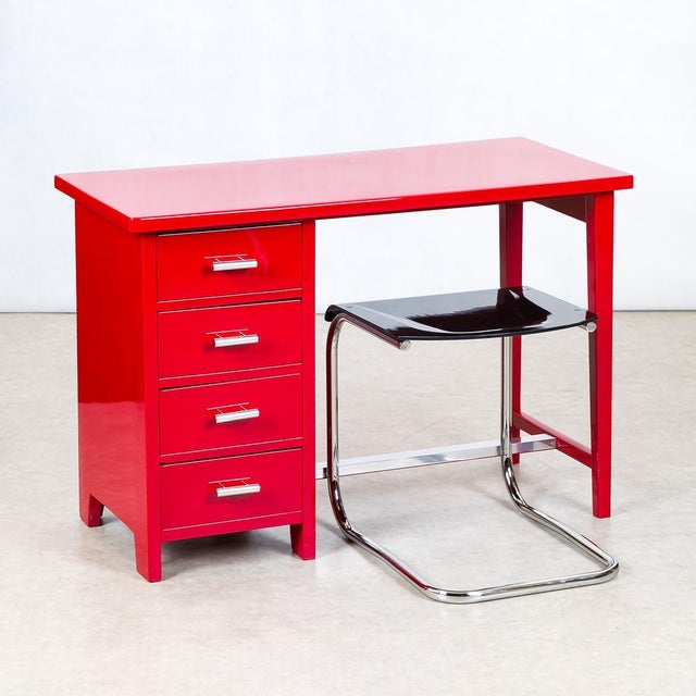 Vintage Ladies Writing Desk, 1930s For Sale - Image 3 of 11