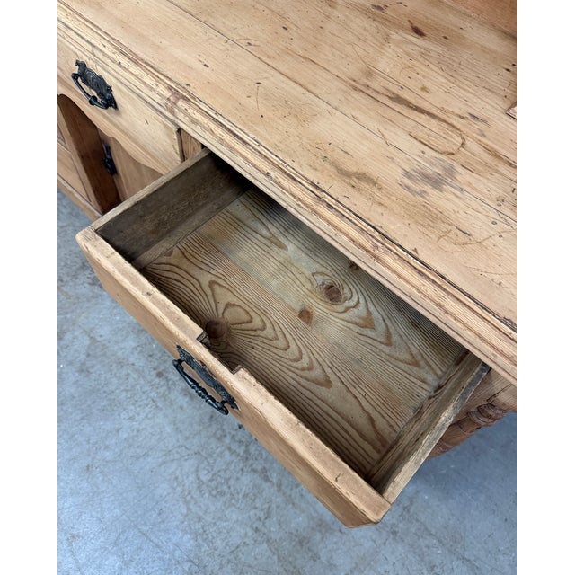 Victorian English 2-Part Buffet For Sale - Image 18 of 18