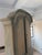 Wood 18th Century Swedish Jämtland Rococo Painted Pine Two-Part Cabinet For Sale - Image 7 of 10