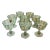 New Kagami Crystal “Bamboo” Liqueur/Sake Glasses – Set of 8 For Sale