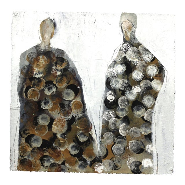 Abstract, "5322" Original Artwork by Edith Konrad For Sale