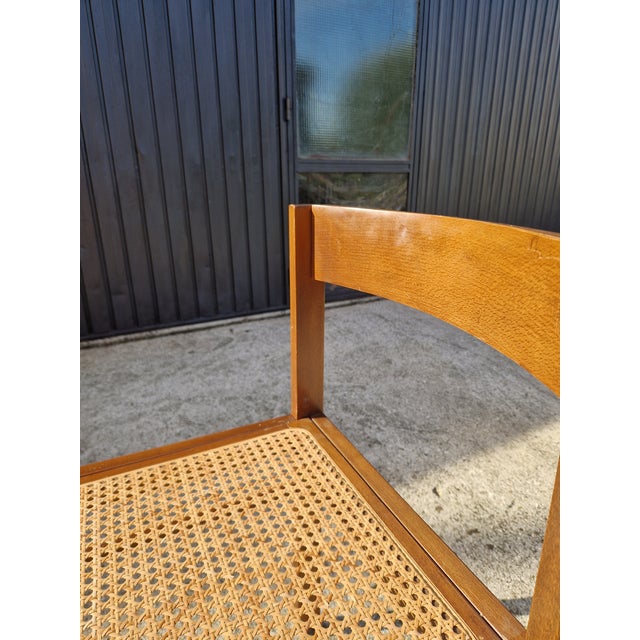 Vintage Chairs with Vienna Straw Seats, 1970s, Set of 3 For Sale - Image 11 of 15