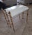 Metal Maitland Smith Gilt Metal Bench For Sale - Image 7 of 12