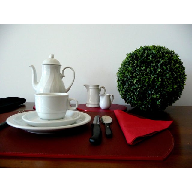 Animal Skin Firenze Smoothed Tablemat from Angelina Home, Set of 4 For Sale - Image 7 of 14