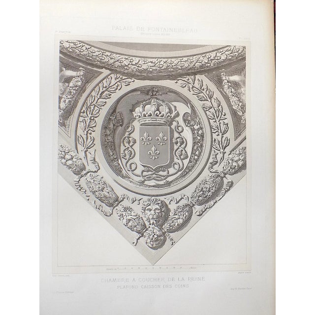 Realism Antique 19th C. Palais De Fontainebleau Architectural Details - Set of 3 For Sale - Image 3 of 5