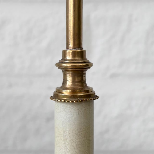 Modernist Model 31570 Table Lamp by Bertil Brisborg for Nordiska Kompaniet, Sweden, 1940s For Sale - Image 6 of 12