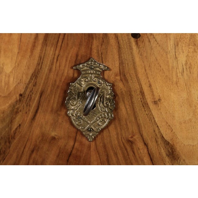 Small Antique Louis Philippe Secretaire in Walnut, 1840 For Sale - Image 11 of 18