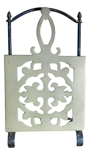 19th Century Sliding Brass and Iron Adjustable Trivet