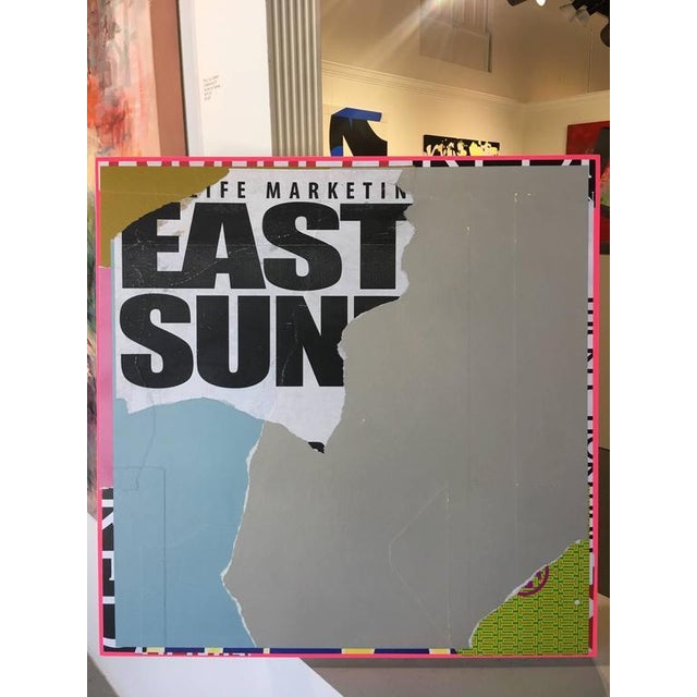 William Finlayson William Finlayson Jr., Mixed Media Painting Titled: "EastSide", 2017 For Sale - Image 4 of 8