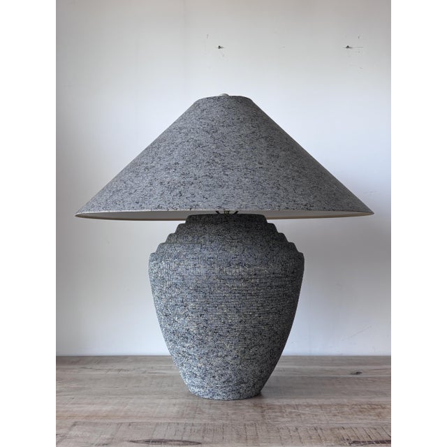 Large Vintage Sculptural Table Lamp by Gregory Van Pelt, 1970s For Sale - Image 11 of 14