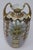 Japanese Antique Morimura Nippon Art Nouveau Floral Porcelain Vase With Raised Gilt Beading, Circa 1915 For Sale - Image 3 of 18