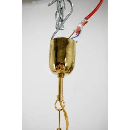 Glass Pendants attributed to Kamenicky Senov, 1970s For Sale - Image 4 of 10