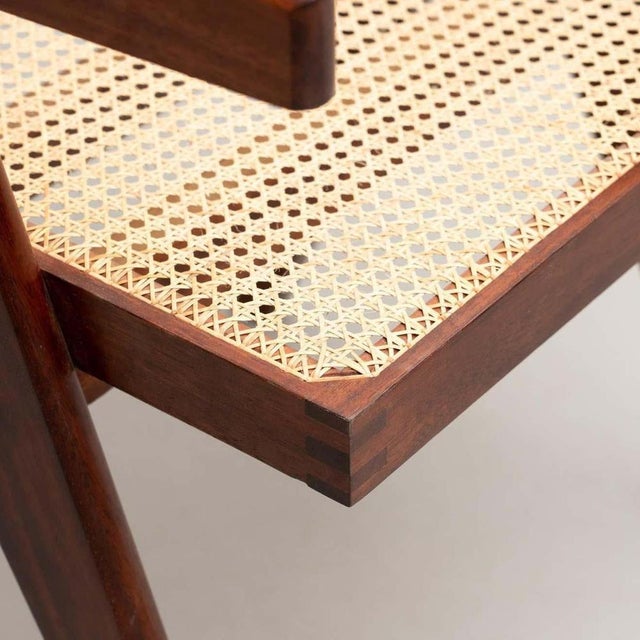 051 Capitol Complex Office Chairs in the style of Pierre Jeanneret, 1970s, Set of 4 For Sale - Image 15 of 17