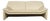 Lauser Atlanta Leather Three-Seater Beige Cream Sofa Couch For Sale