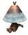 Handcrafted Copper and Sonoran Desert Velvet Mesquite Wood Table Lamp - Organic Modern For Sale - Image 16 of 18