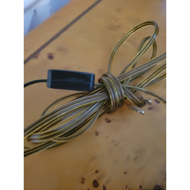 Vintage Customized Palm Beach Regency Monkey Parasol Marble Base Ball Fringe Table Lamps- A Pair For Sale - Image 12 of 12