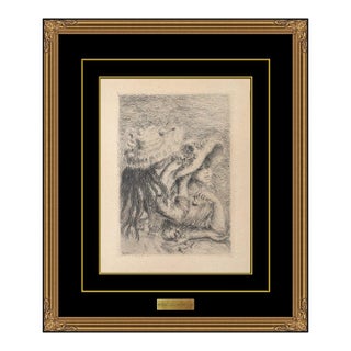 Late 20th Century Le Chapeau Epingle (Pinned Hat), Pierre-Auguste Renoir For Sale