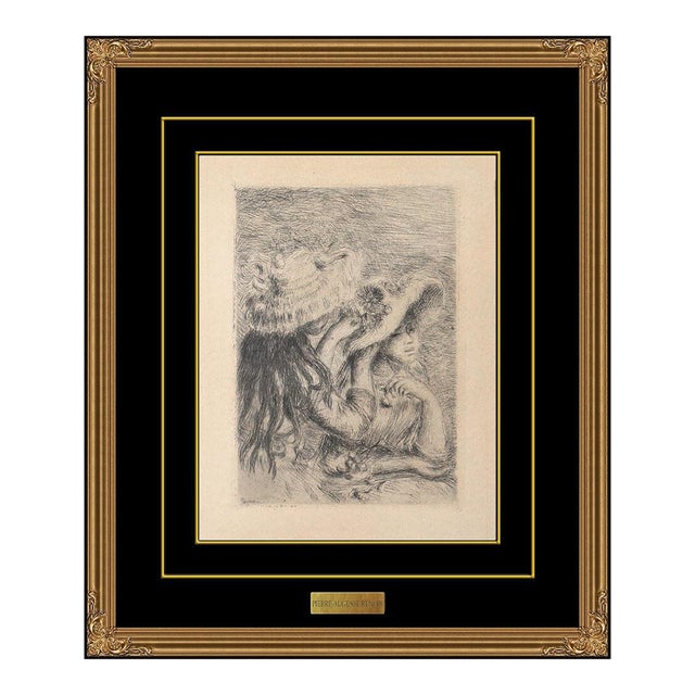 Late 20th Century Le Chapeau Epingle (Pinned Hat), Pierre-Auguste Renoir For Sale