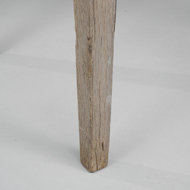 This 19th-century French bleached oak side table exudes rustic elegance and simplicity, making it a charming addition to...