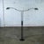 Black Late 20th Century Postmodern Floor Lamp Model 2505 by Holtkotter Leuchten Twin Arm Black Metal For Sale - Image 8 of 18
