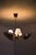 Gold Scandinavian Modern Brass Ceiling Lamp in Gold and White, 1950s For Sale - Image 8 of 10