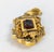Late 19th Century 19th Century Victorian Gold Filled Etruscan Revival Locket Pendant by Blackinton For Sale - Image 5 of 9