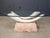 Vintage Faux Tusk Coffee Table, 1980s For Sale - Image 9 of 11