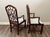Late 20th Century Chinese Chippendale Chinoiserie Fretwork Arm Chairs by Hickory Chair Furniture Company - a Pair For Sale In Washington DC - Image 6 of 12