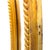 Antique Gilt Wood Parclose Oval Wall Mirror C1930 For Sale - Image 6 of 7