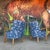 Pair of mid-century lounge chairs that have been reupholstered and refinished, completely restoring and giving new life to...
