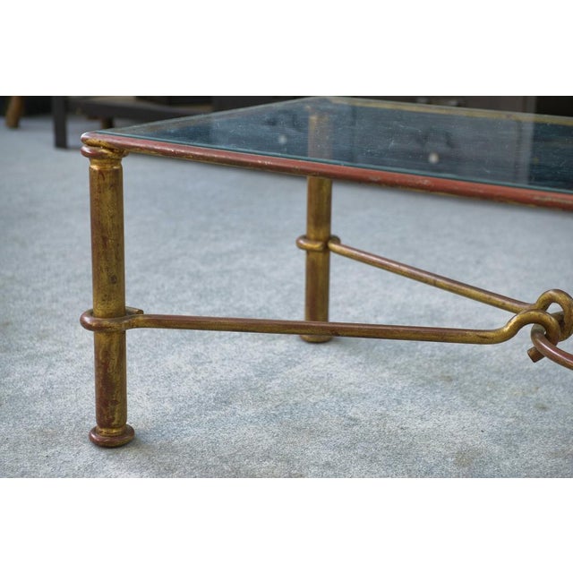 Metal Coffee Table by Giovanni Banci for Hermès, 1970s For Sale - Image 7 of 11