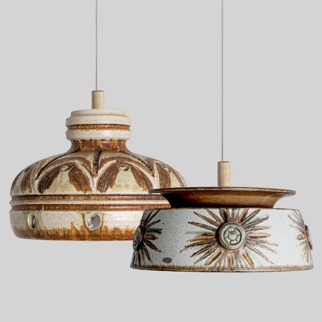 Ceramic Pendant Light, Denmark, 1970 For Sale - Image 14 of 15
