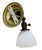 White Antique Pair of Sheffield Style Clam Shell Wall Sconces For Sale - Image 8 of 10