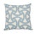 Early 21st Century Contemporary Schumacher Santorini Print Indoor/Outdoor Pillow in Sky For Sale - Image 5 of 5
