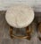 This is a gorgeous pair of vintage rattan and bentwood swivel bar stools featuring sculptural arched frames, wrapped...