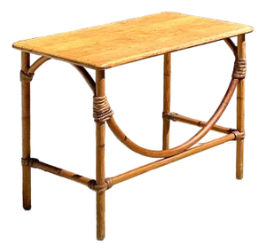 Vintage MCM Heywood Wakefield Wide Table