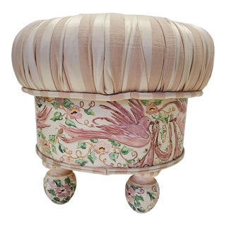 Vintage MacKenzie Style Child's Ottoman For Sale