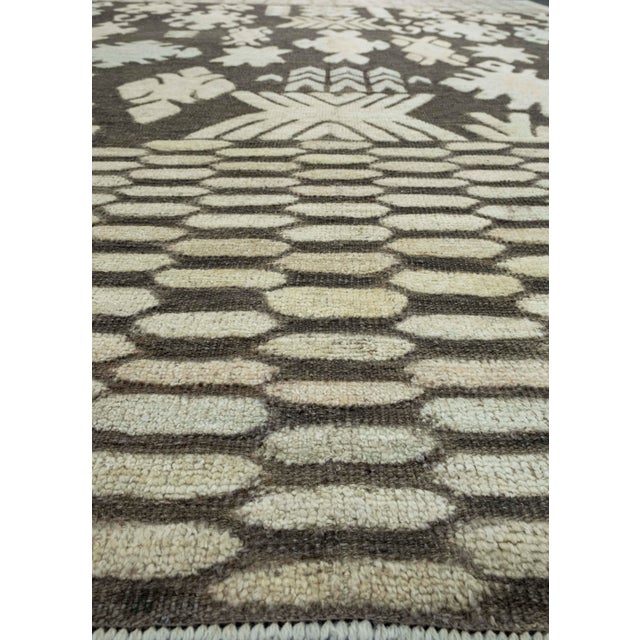 Early 21st Century Turkish Kilim Oriental Handmade Flatweave 9'7" x 12'5" #18676 For Sale - Image 5 of 8