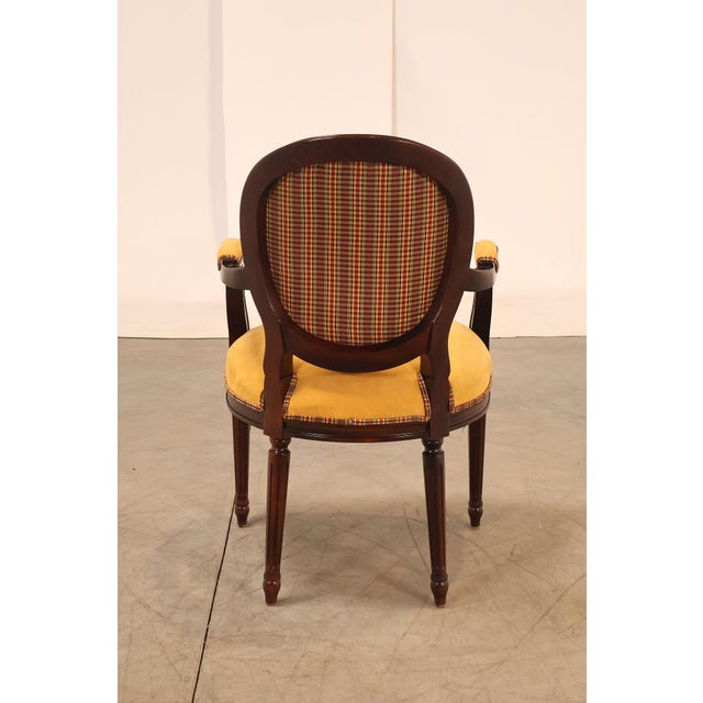Century Furniture French Louis XVI Style Set of Ten Oval Back Dining Chairs For Sale - Image 18 of 18