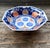Japanese Antique Japanese Imari Octagonal Porcelain Bowl, Cobalt Blue & Iron Red, Meiji Period For Sale - Image 3 of 9