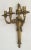 19th Century Gilded Brass Sconce For Sale - Image 4 of 11