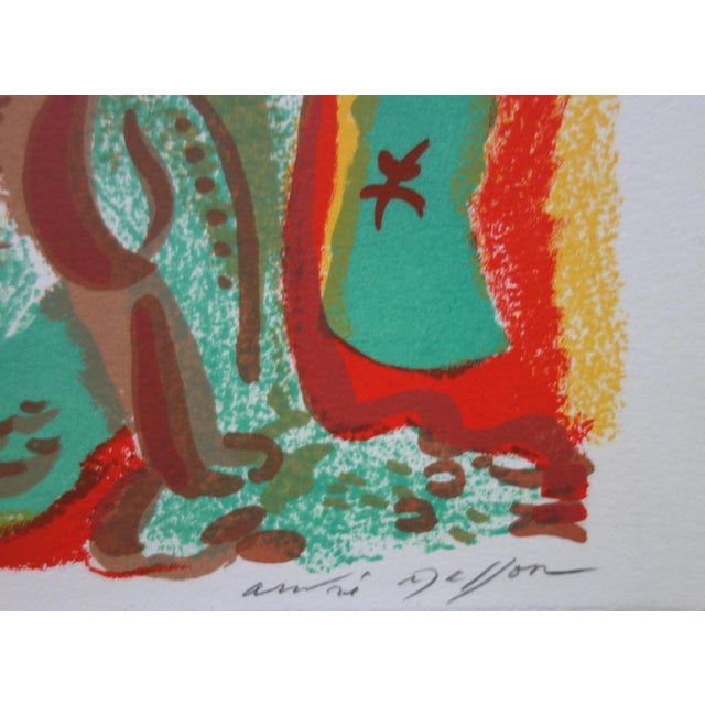 André Masson, Nude Sea God, Lithograph For Sale - Image 3 of 4