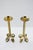 Mid-Century Modern Large Brass Floor Candleholders by Ivar Ålenius Björk for Ystad-Metall, 1950s, Set of 2 For Sale - Image 3 of 9
