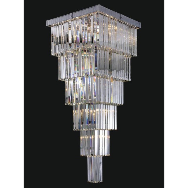Collection imperial chandelier, metal and crystal, ncs 270 by jago dimensions: w 70 x d 70 x h 160 cm. Materials: metal,...