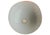 1970s Mid-Century Modern Space Age Orange and White Italian Opaline Glass Globular Lampshade, 1970s For Sale - Image 5 of 6