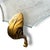 Vintage Hollywood Regency Cast Bronze & Shaped Glass Coffee Table in the Manner of p.e. Guerin For Sale - Image 4 of 7