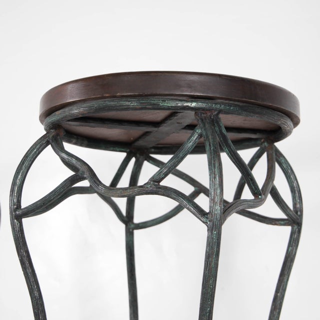 Wrought Iron Side Tables, 1960s, Set of 2 For Sale - Image 4 of 16